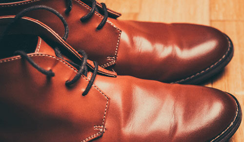 chaussure cuir nettoyage
