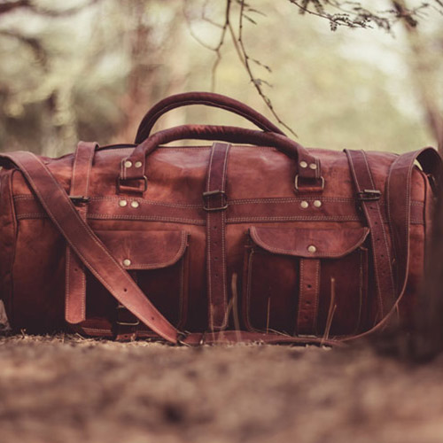 sac en cuir marron foret 1
