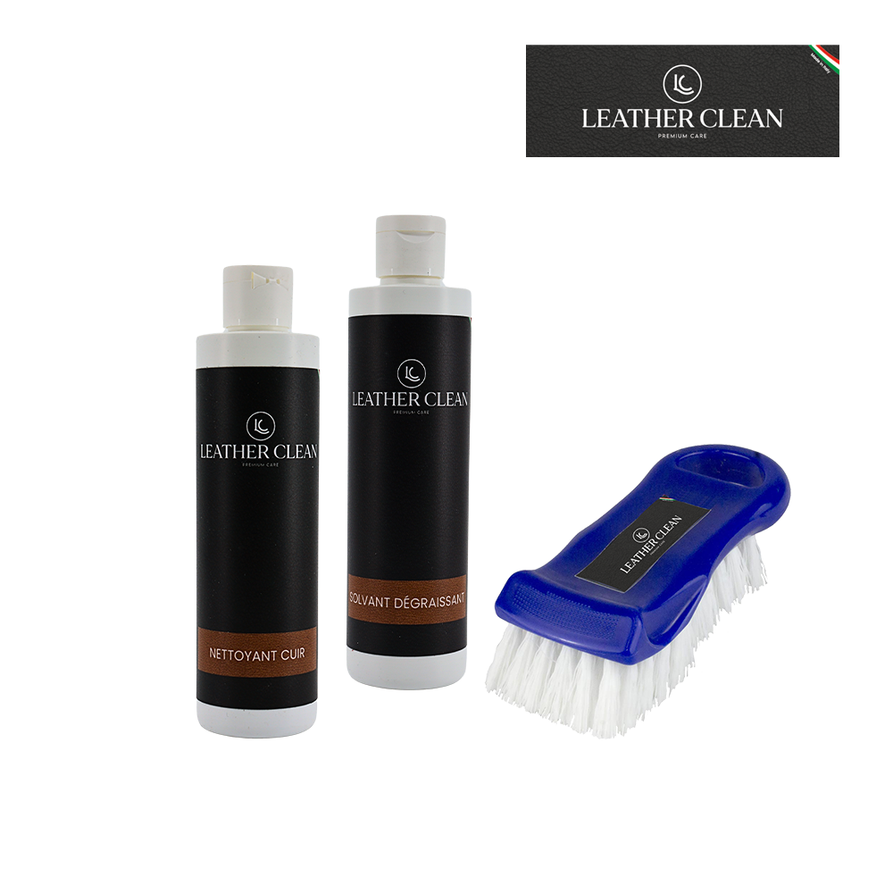 Kit nettoyage cuir - Dégraissant Intense